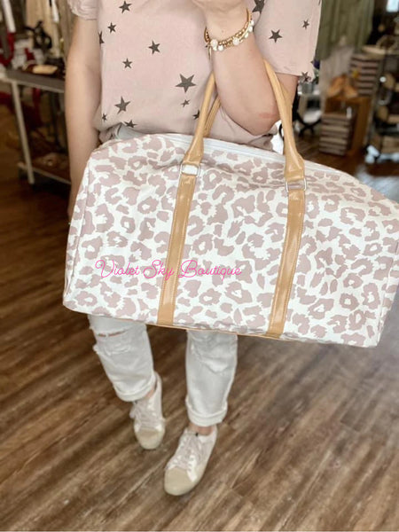 PreOrder The Leopard Duffle