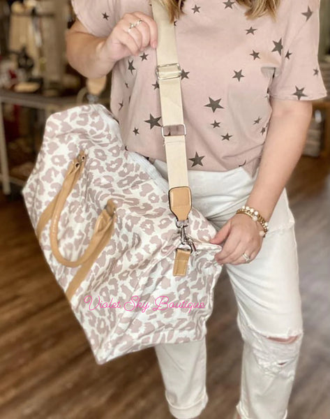 PreOrder The Leopard Duffle